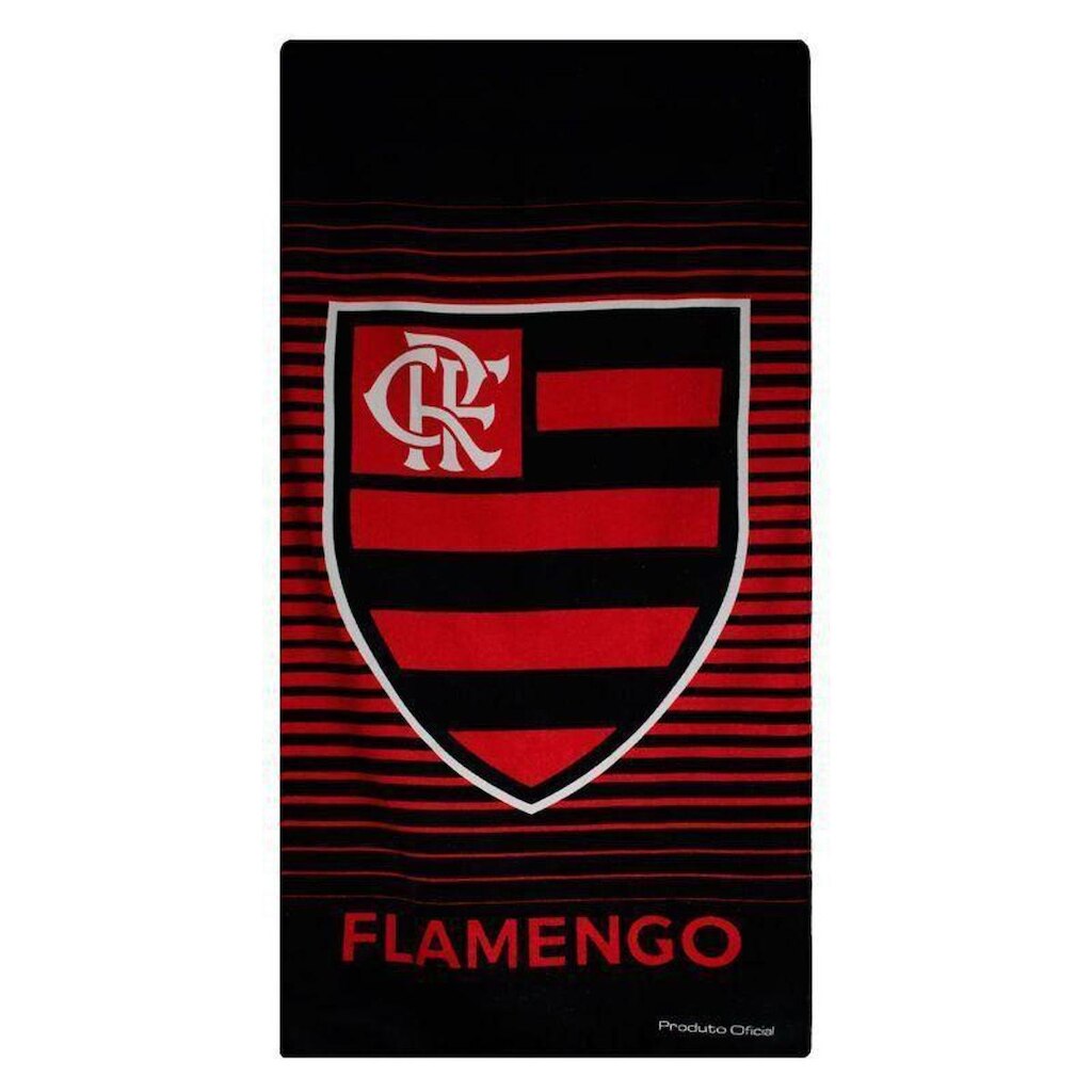 Toalha Bouton Flamengo Veludo