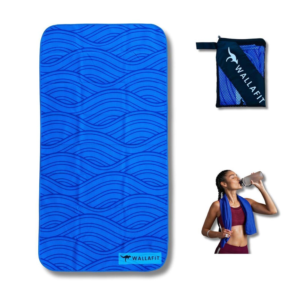 Toalha De Microfibra Natação Sport Wallafit