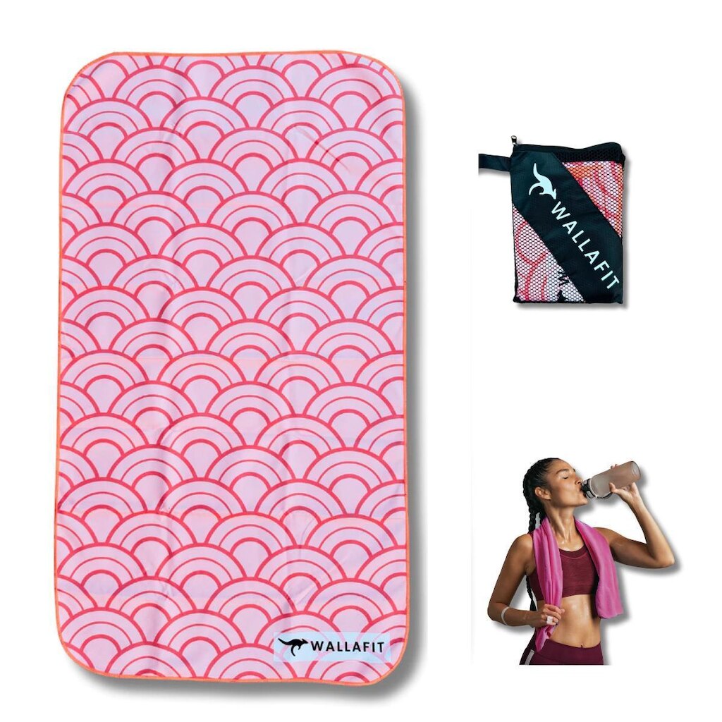 Toalha De Microfibra Natação Sport Wallafit