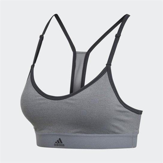Adidas strong Sport Bra Grey and Black Adidas strong Sport Bra Grey and Black