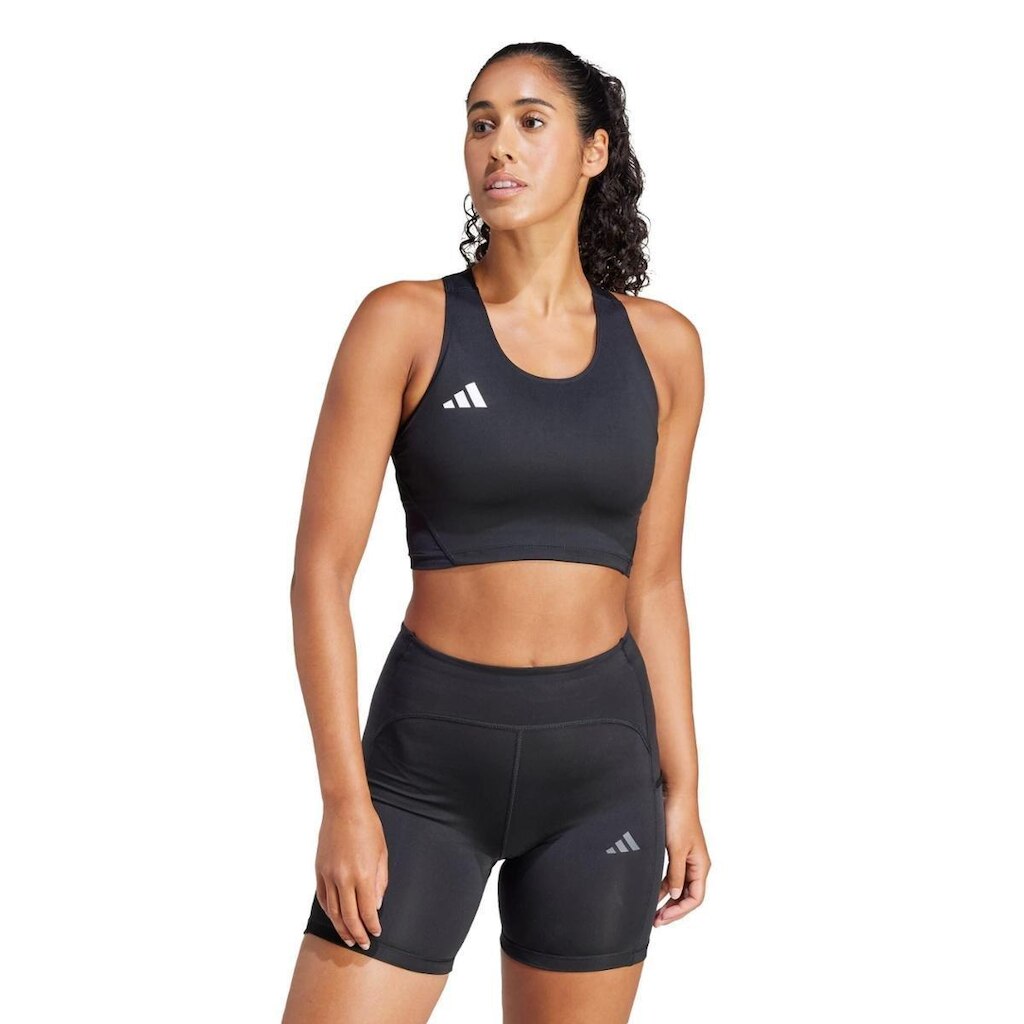Top Adidas Cropped Adizero Feminino