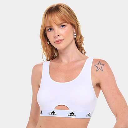 Top Adidas Decote Cavado Feminino - Feminino