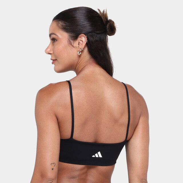 Top Adidas Essentials Suporte Leve Feminino