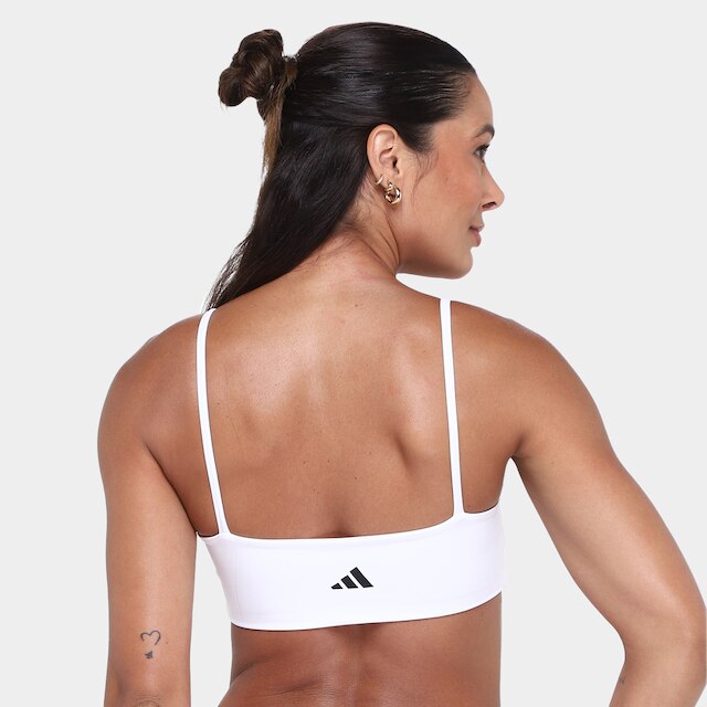 Top Adidas Essentials Suporte Leve Feminino