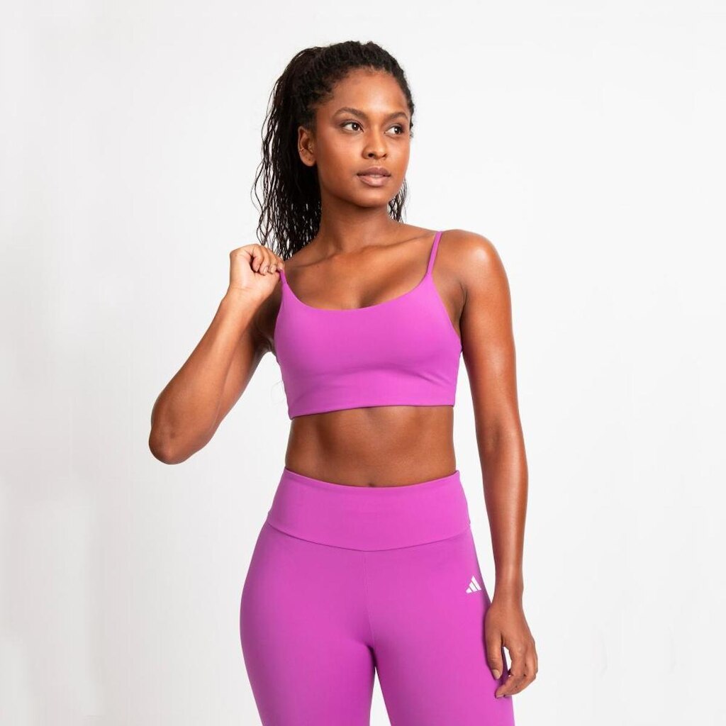 Top Adidas Essentials Suporte Leve Feminino