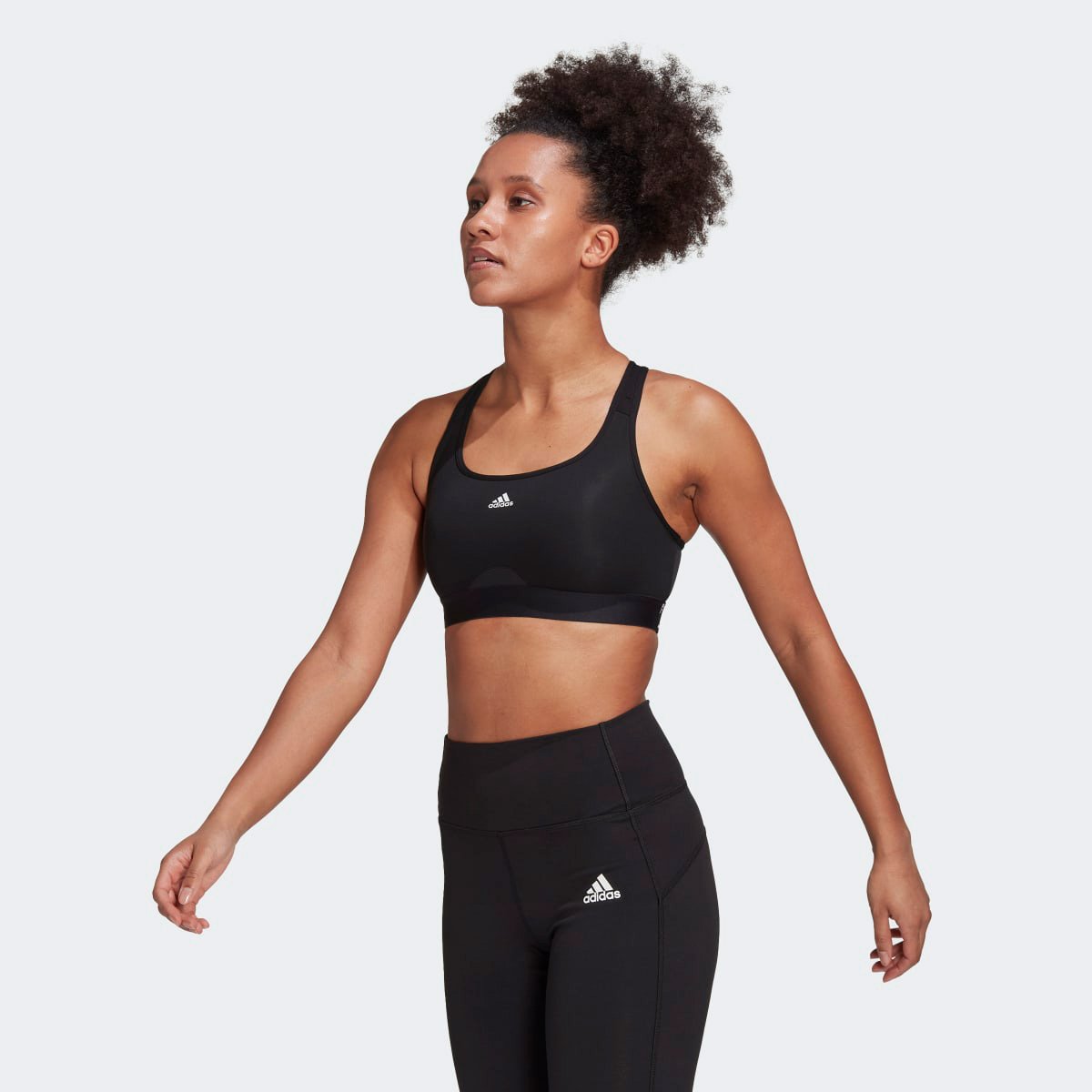 Top Adidas Powerreact Suporte Médio Feminino - 1