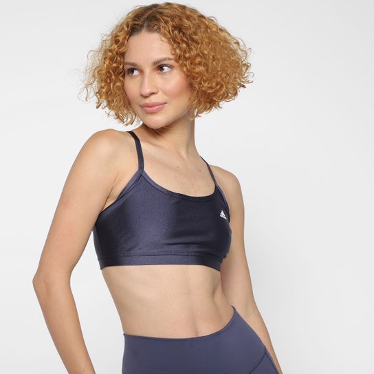 Top Adidas Training Sólido - Chumbo Menor preço em Top Adidas Training Sólido - Chumbo