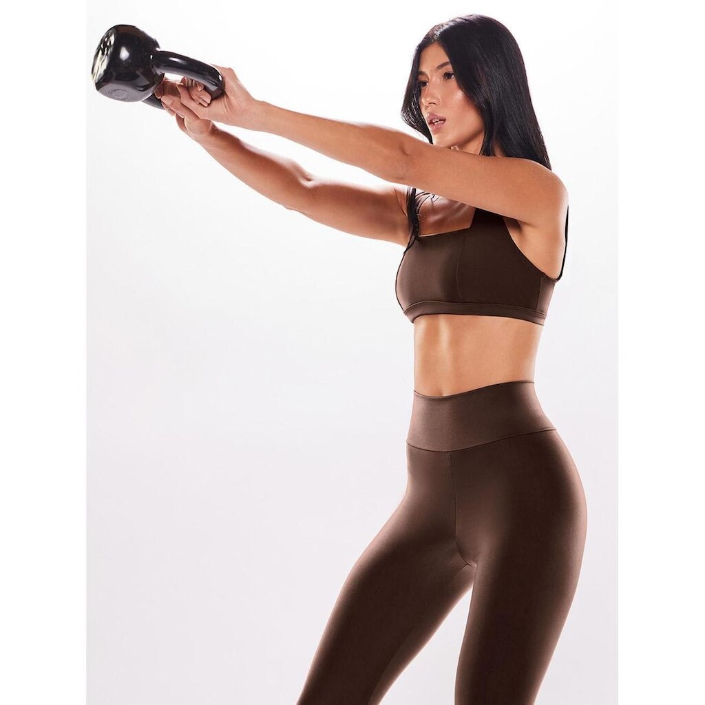 Top Alça Reta Liso 360 Neutral
