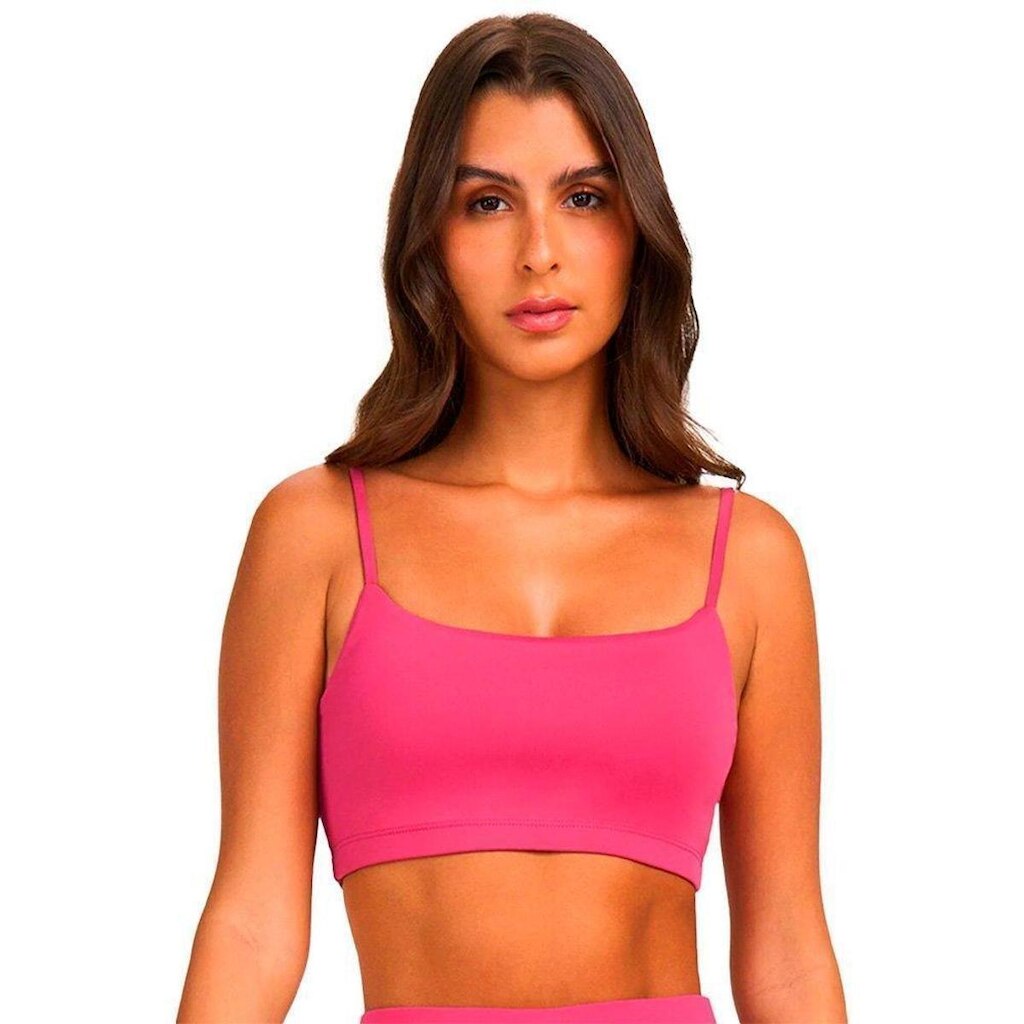 Top Alto Giro Eterno Liso Feminino