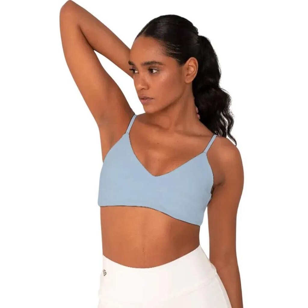 Top Amei Sport Beach Tennis Alça Regular - Azul
