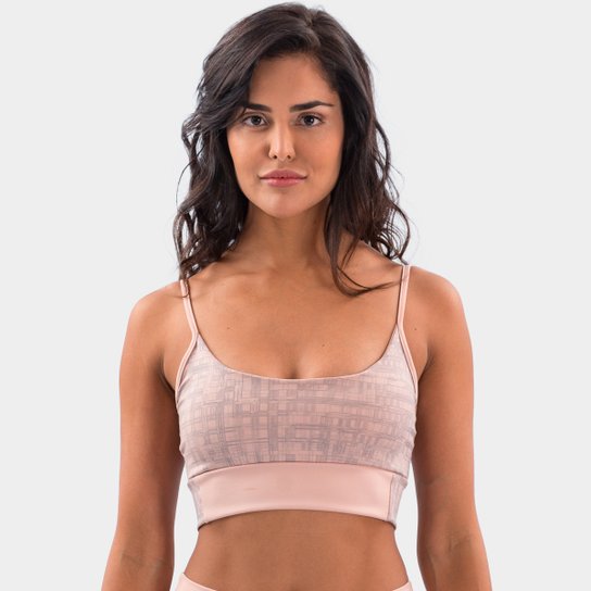 Top Área Sports Spock Feminino - Rosa Claro