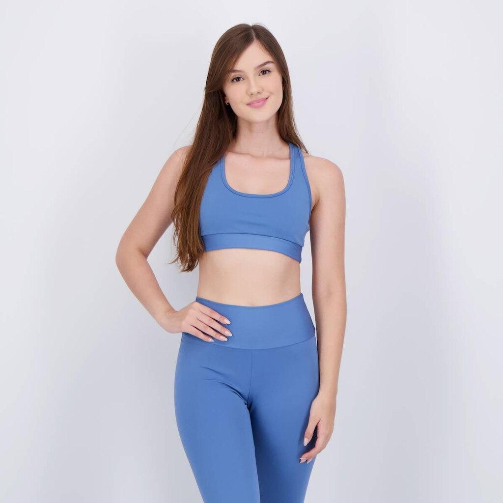 Top Area Star Feminino Azul