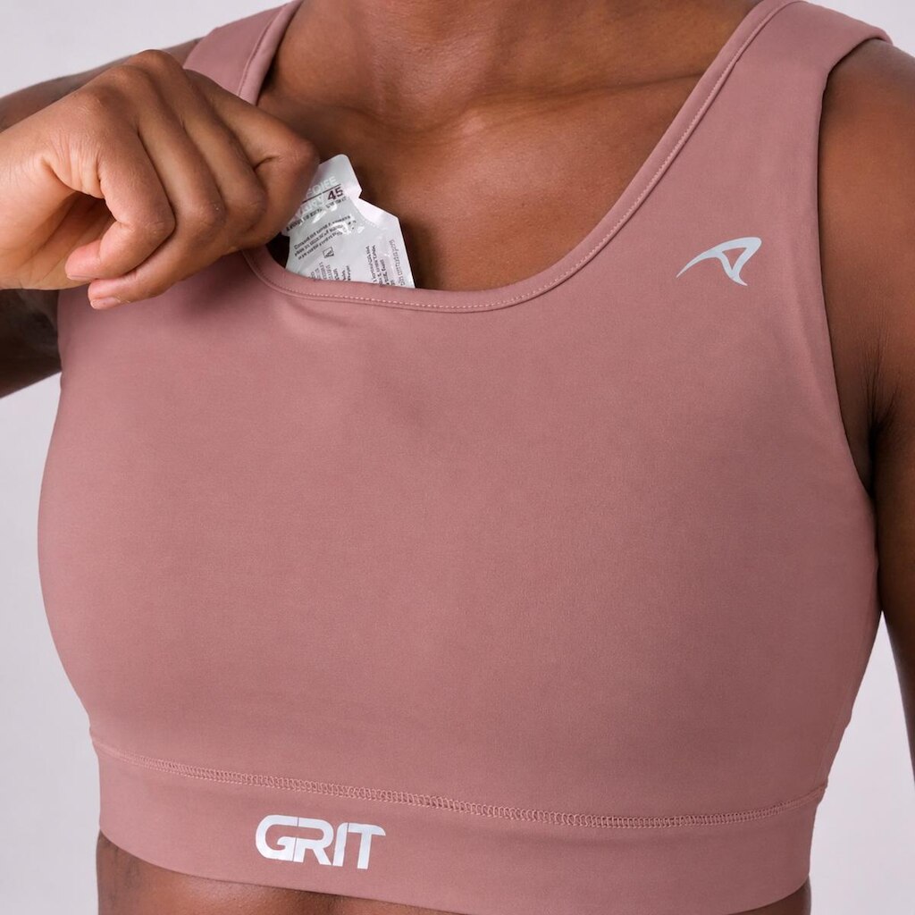 TOP AUTHEN GRIT BOSSA AJUSTAVEL BOLSO RETO ARGILA PP