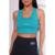 Top Basic VINFIT - Azul+Verde Água
