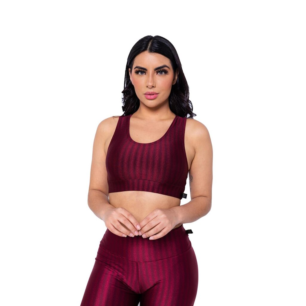 Top Básico Nadador Poliamida 3D