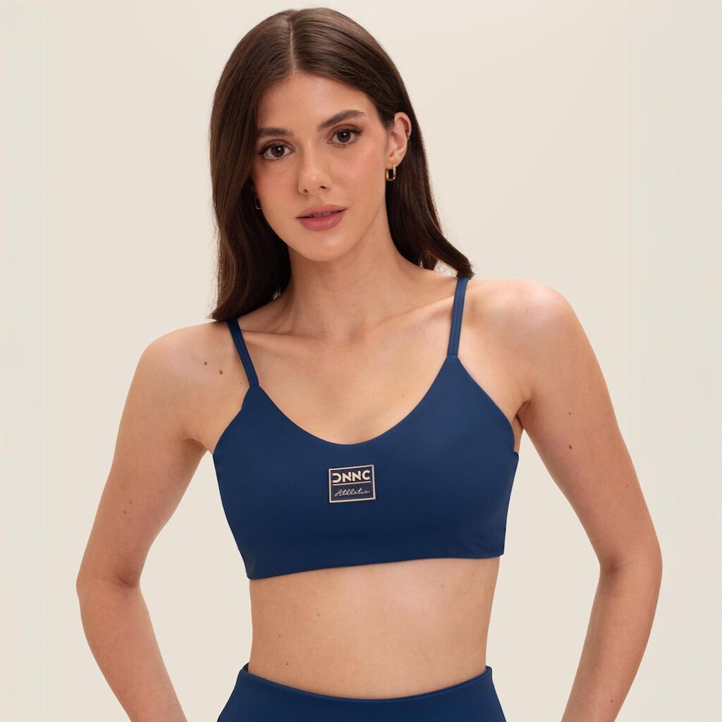 Top Basics Athletics Poliamida Com Bojo Donna Carioca