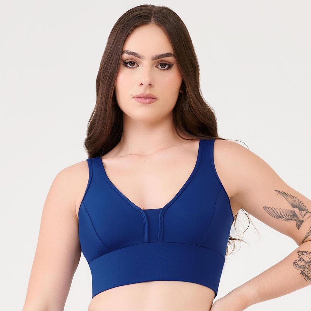 Top Basics Poliamida Com Bojo Donna Carioca