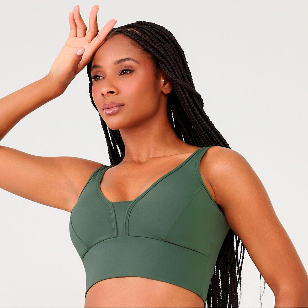 Top Basics Poliamida Com Bojo Donna Carioca