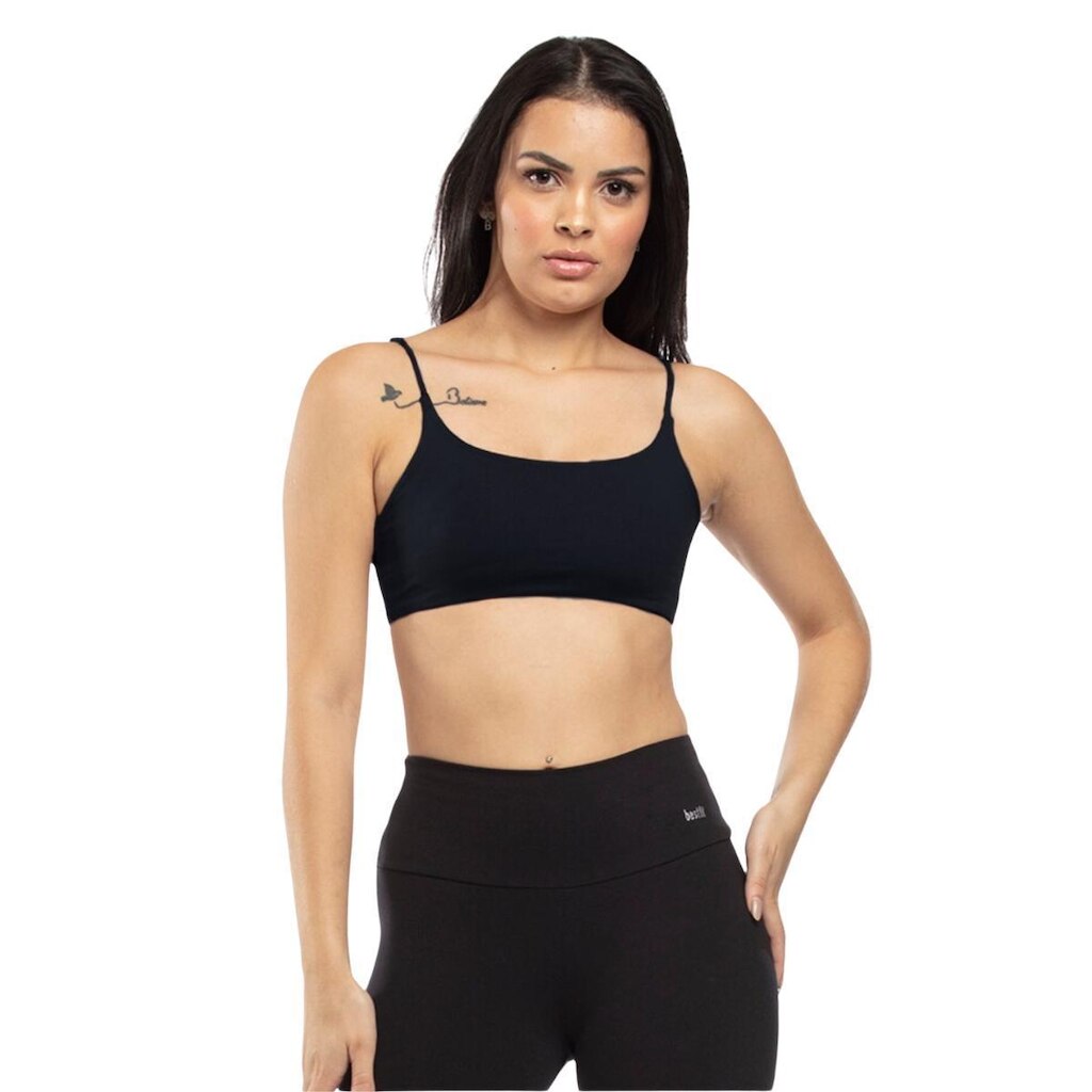 Top Bojo Removível Academia Alça Fina Light Best Fit Oficial