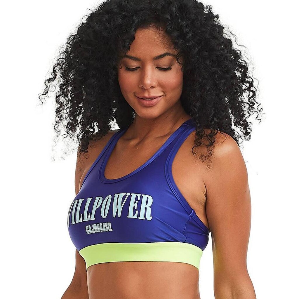 Top Caju Brasil Atletika Willpower Azul