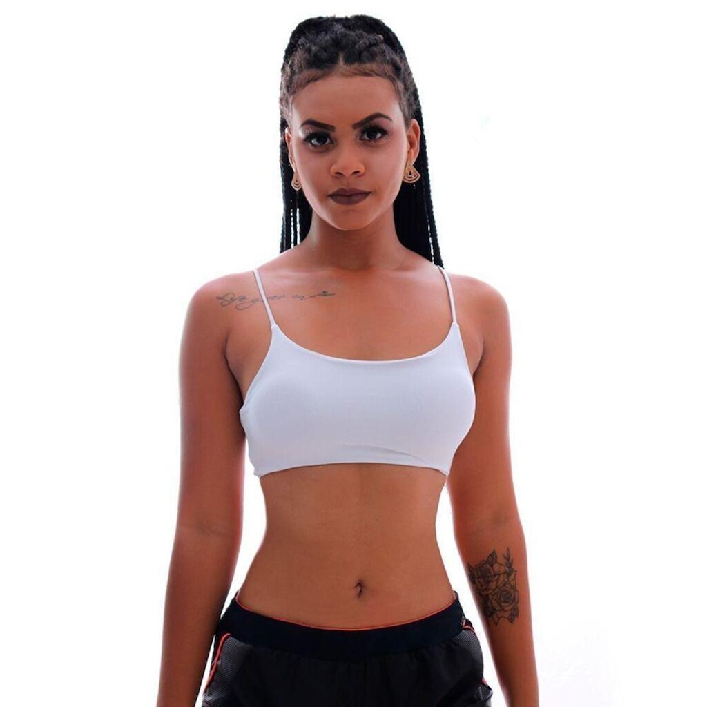 Top Caju Brasil Classic Sportive Branco