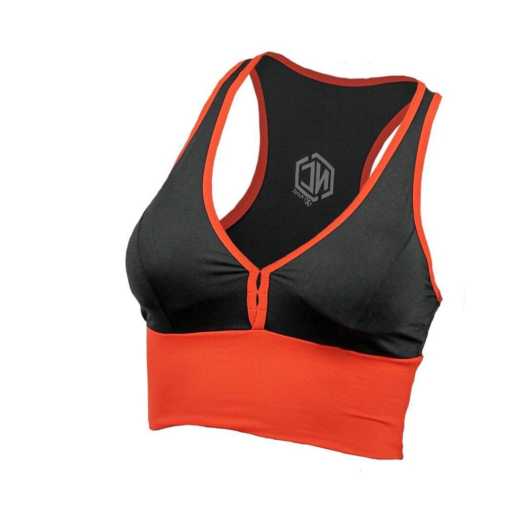 Top Ciclismo com Detalhe no Busto - Laranja