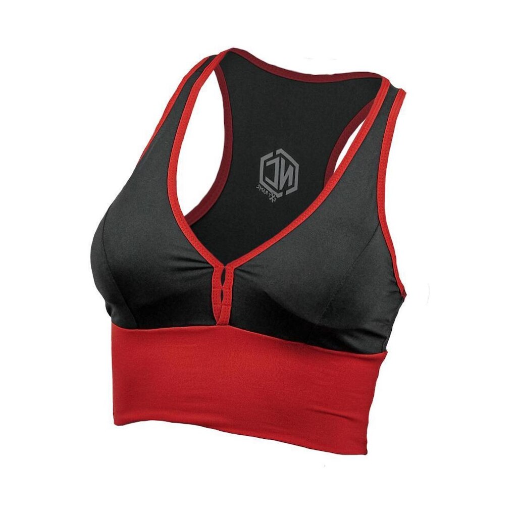 Top Ciclismo com Detalhe no Busto - Vermelho