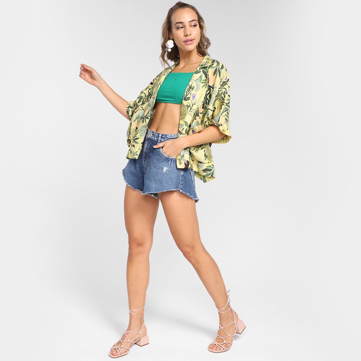 Top Colcci Reto Liso Feminino - 3
