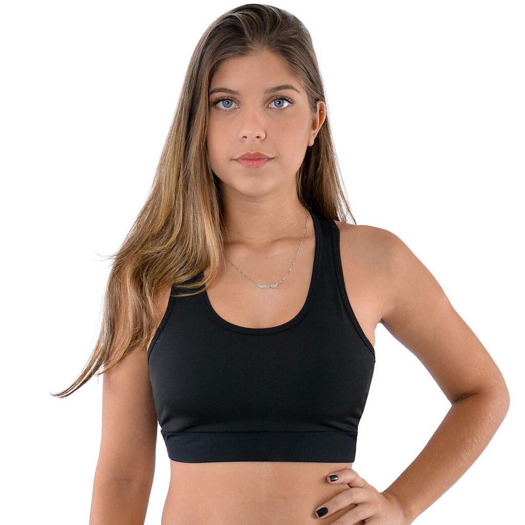 Top com bojo modelo nadador feminino Selene