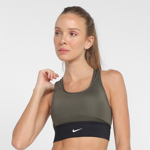 Top Com Bojo Removível Nike Bra Média Sustentação - Caqui+Preto é ruim? Top Com Bojo Removível Nike Bra Média Sustentação - Caqui+Preto é boa?