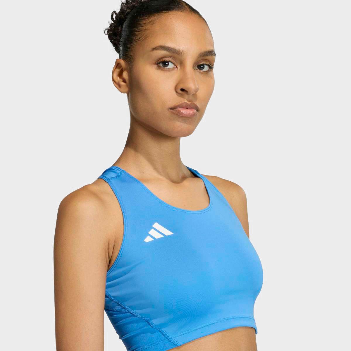 Top Cropped Adidas Adizero Feminino - 2