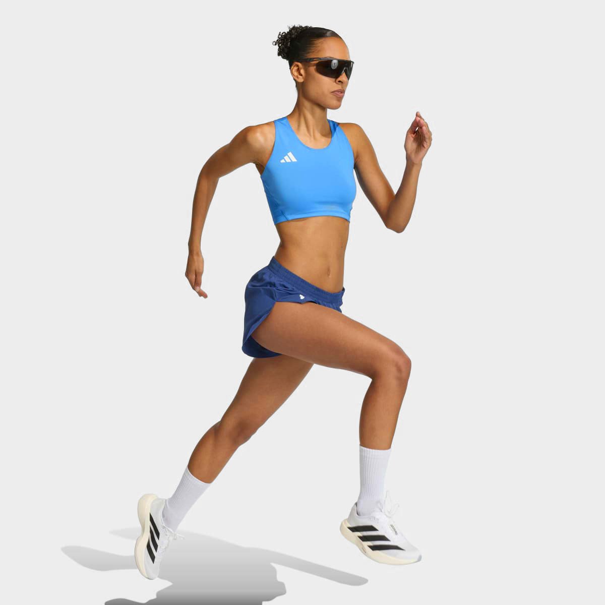 Top Cropped Adidas Adizero Feminino - 4