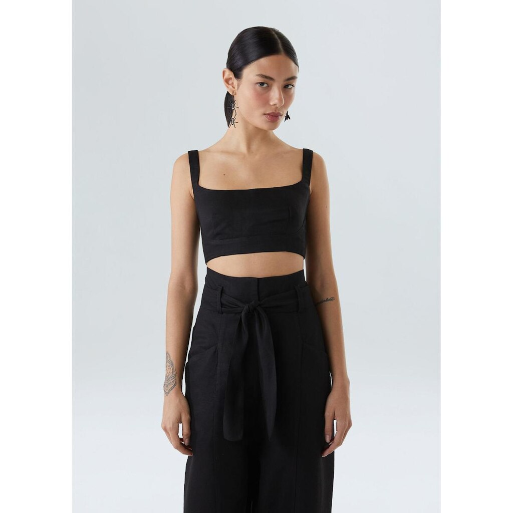 Top  cropped alças OSKLEN