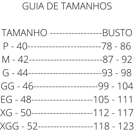 Top Crópped Com Bojo Sutiã Tamanho Grande Plus Corpo Nú 534 Liso - Preto