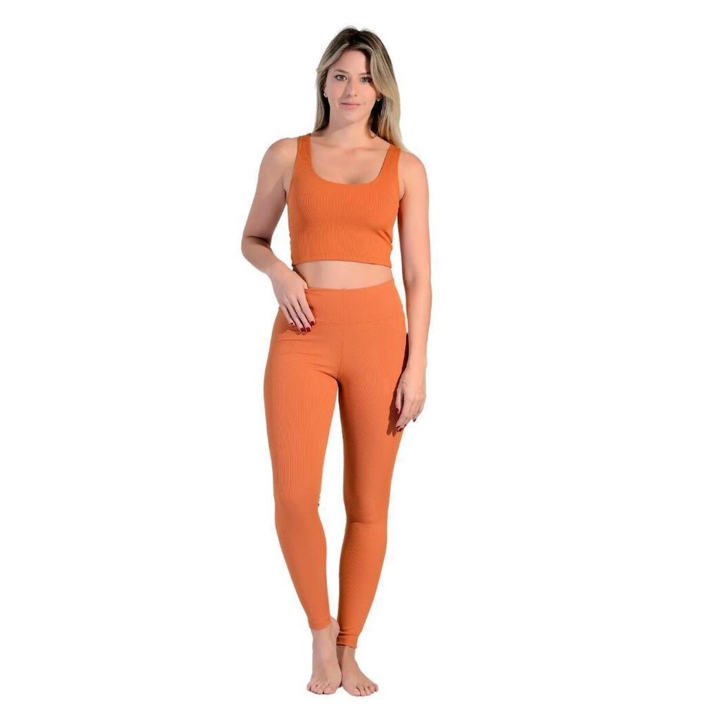 Top Cropped Esportivo em Tecido Rib Trend Wunder