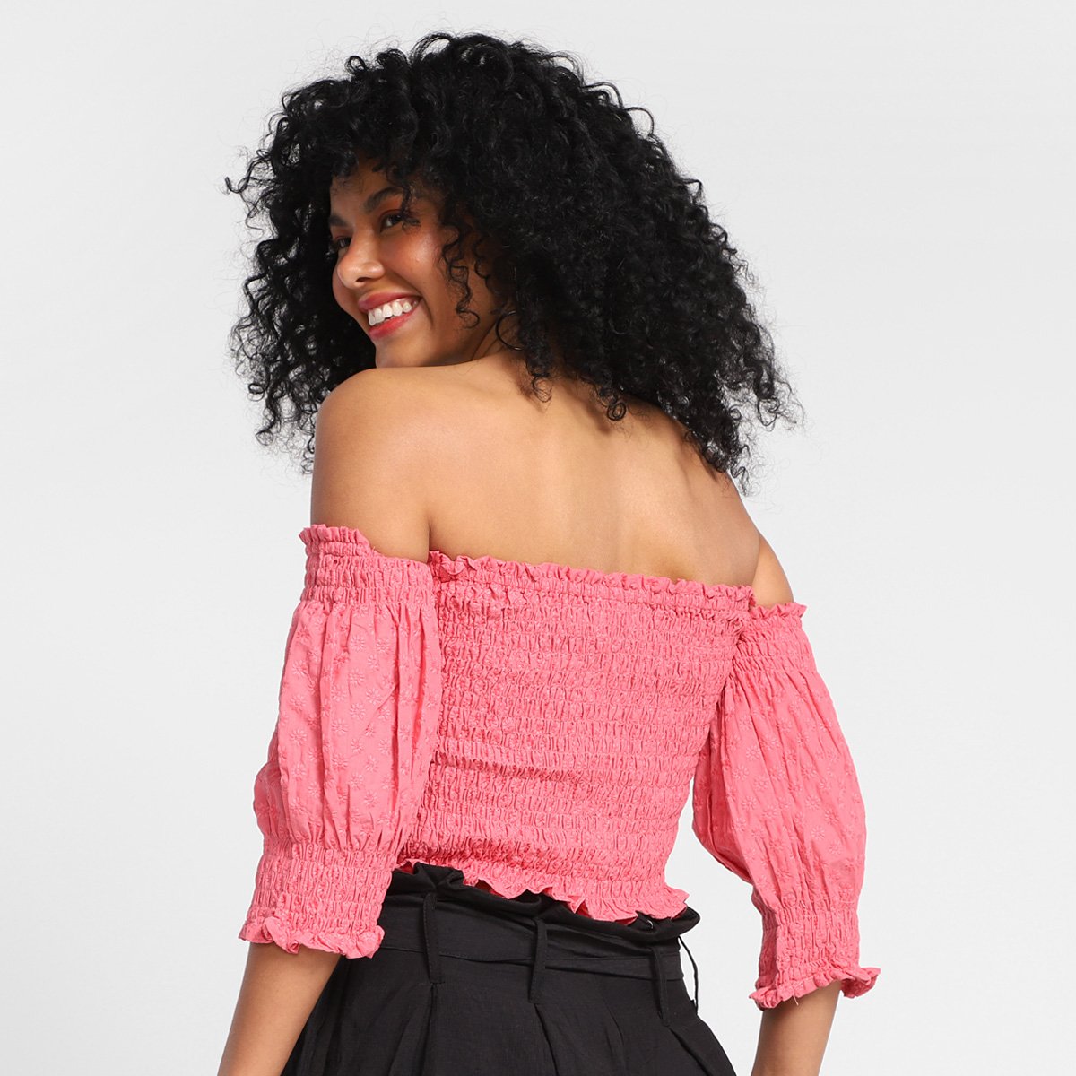 Top Cropped Loved Ciganinha Feminino - 1
