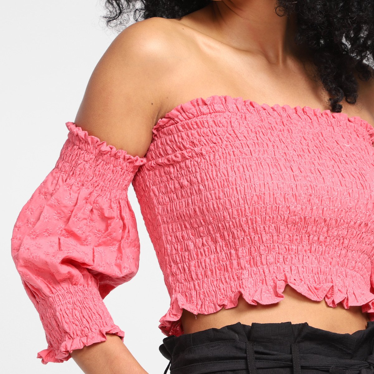 Top Cropped Loved Ciganinha Feminino - 2