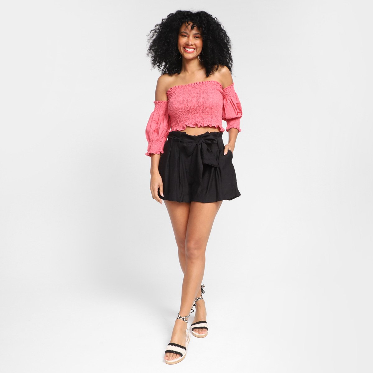 Top Cropped Loved Ciganinha Feminino - 3
