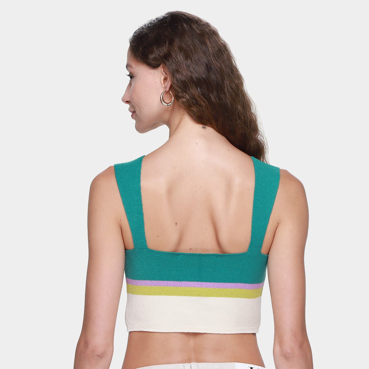 Top Cropped Oh,Boy! Tricot Breath Feminino - 1