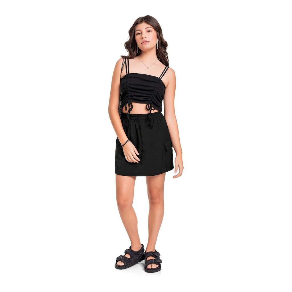 Top de Alcinha em Ribana Juvenil Gloss