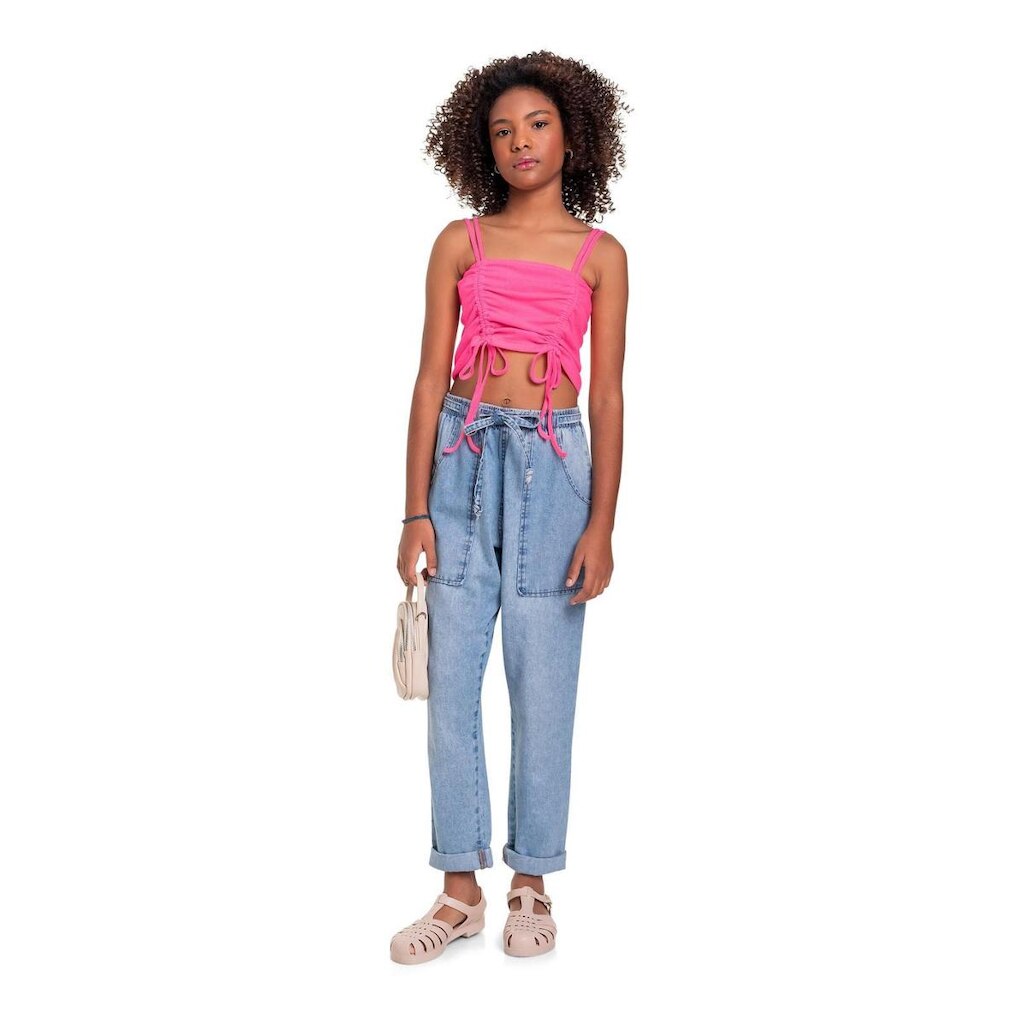 Top de Alcinha em Ribana Juvenil Gloss