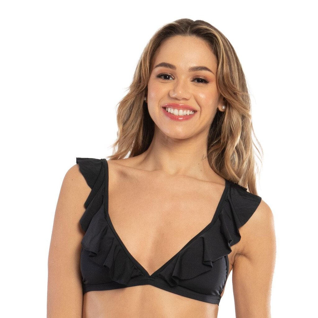 Top De Bíquini Maura Fluity Preto