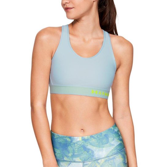 Top de Treino Feminino Under Armour Impacto Armour - Preto Menor preço em Top de Treino Feminino Under Armour Impacto Armour - Preto