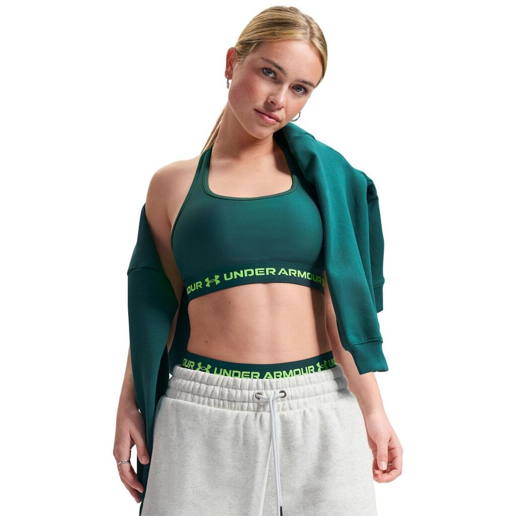 Top de Treino Under Armour Crossback Mid Feminino