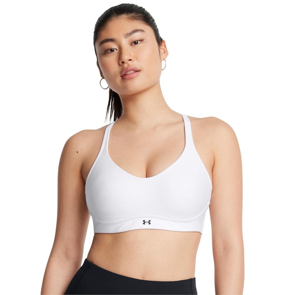 Top de Treino Under Armour Infinity Low 2.0 Feminino M Branco