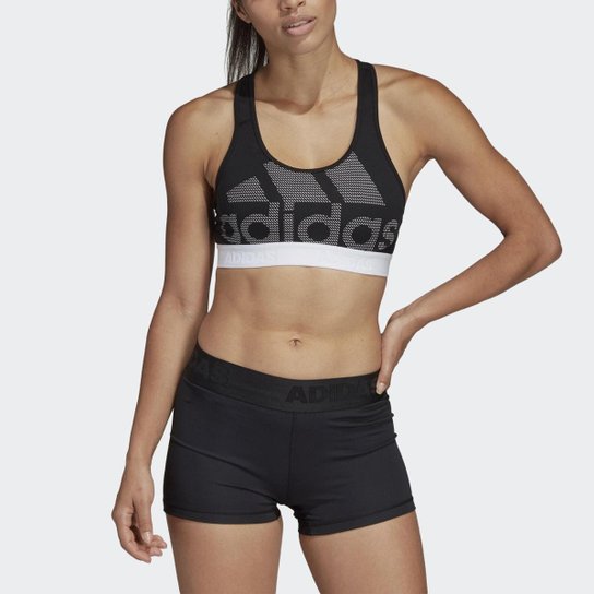 Top Don't Rest Alphaskin Adidas - Preto Menor preço em Top Don't Rest Alphaskin Adidas - Preto