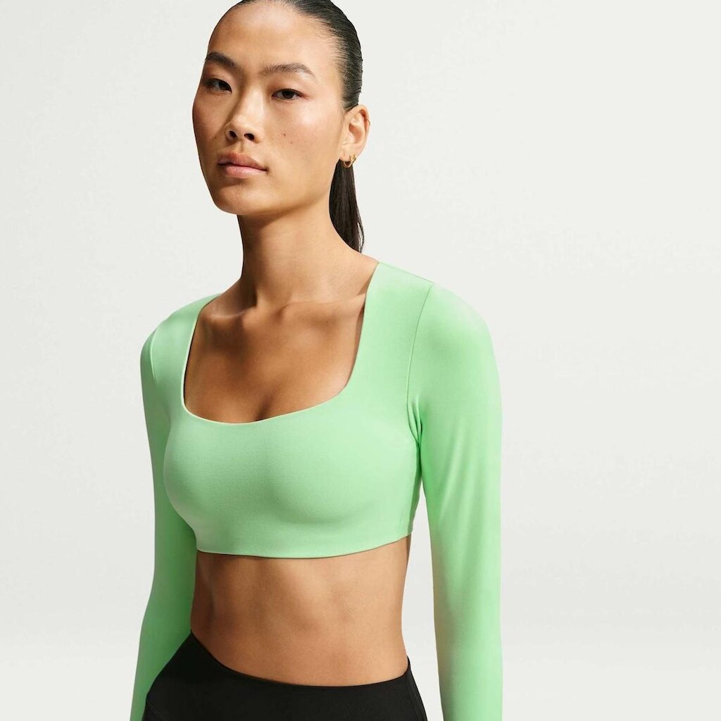 Top Dri-FIT Nike Manga Longa Zenvy Feminino