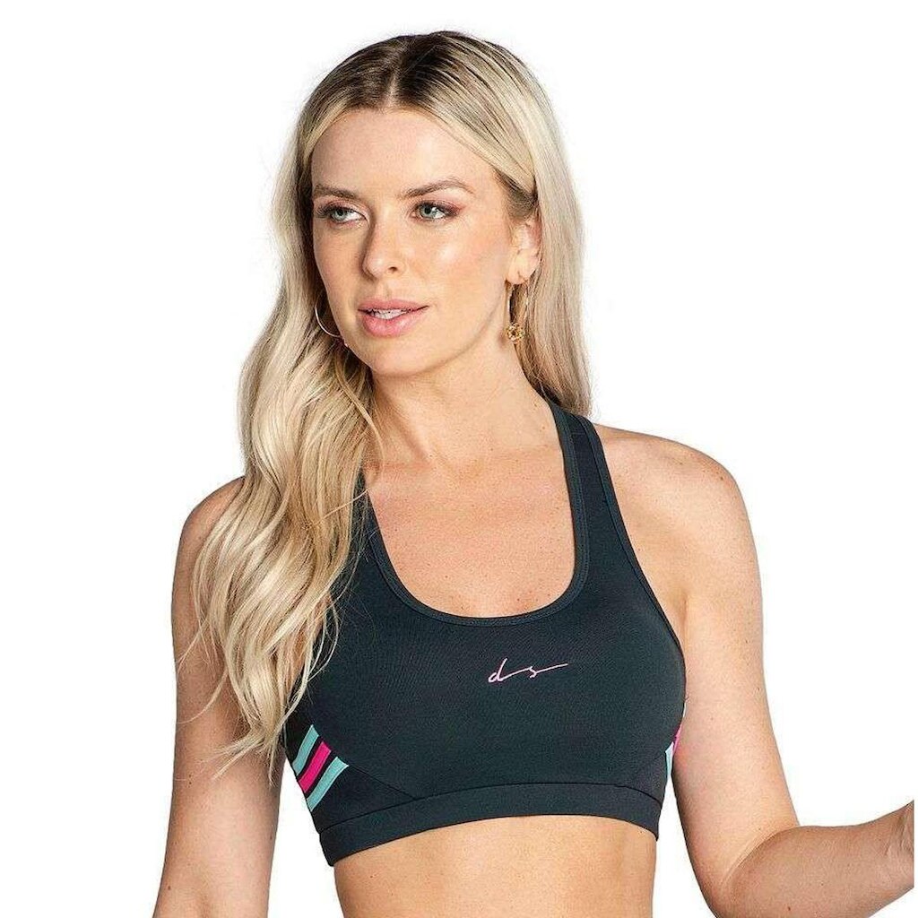 Top Du Sell Fit com Frisos de Microlight Feminino