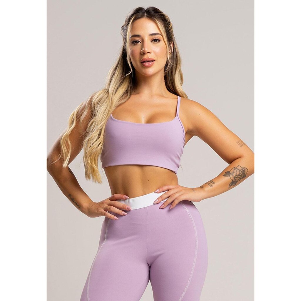Top Duplo Alcinha de Regulagem Poliamida Mvb Modas