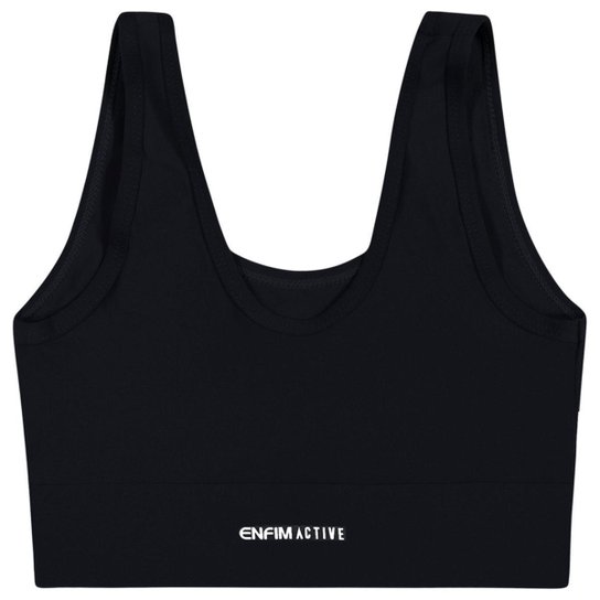 Top Enfim Regata Active Sem Bojo  Chumbo P